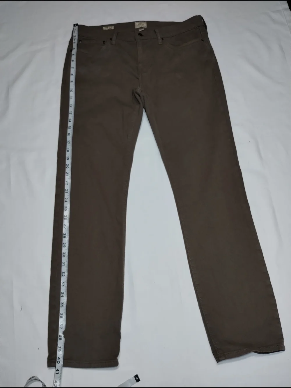 J. Crew Slim Straight Khaki Brown Chinos